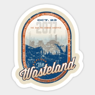 Explore The Wasteland Sticker